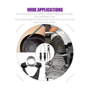 Swpeet Juego de alicates de abrazadera para manguera 3