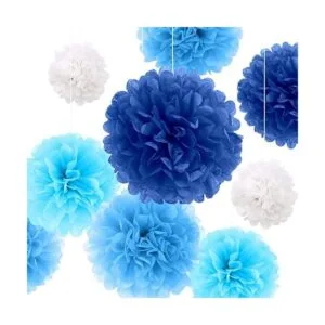 Binpeng Binpeng Pomones de papel colgantes bola de