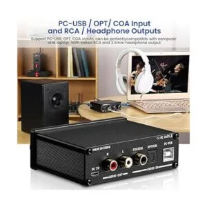 AIYIMA DACA2 Amplificador de auriculares DAC con controles_4