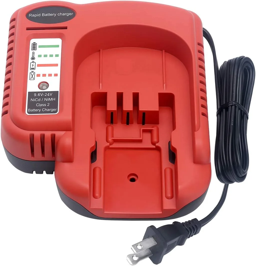 Cargador rápido 9.6V-24V para Black & Decker batería_1