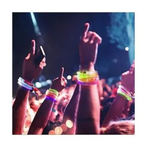 Paquete de 30 pulseras LED de Halloween iluminadas_5