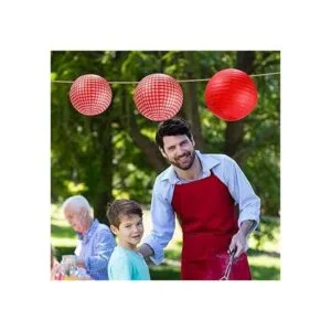 Blulu Faroles de papel para decoración de fiesta de