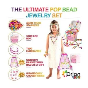 ORIAN Kit de fabricación de joyas para niñas juego de más