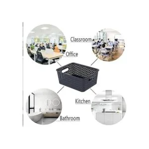 Cand Cestas organizadoras de plástico para multiuso 6