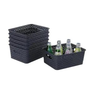 Cand Cestas organizadoras de plástico para multiuso 6