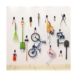 Dirza Ganchos de garaje de acero para almacenamiento de