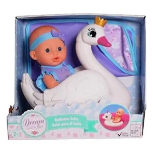 Dream Collection Muñeca de bebé con cisne 10.0 in_1