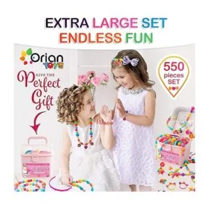 ORIAN Kit de fabricación de joyas para niñas juego de más