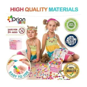 ORIAN Kit de fabricación de joyas para niñas juego de más