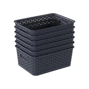 Cand Cestas organizadoras de plástico para multiuso 6
