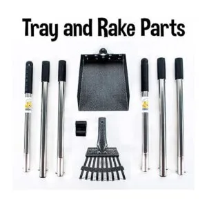 Bodhi Dog Metal Long Handle Tray and Rake Pooper Scooper_3