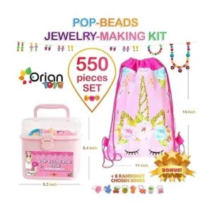 ORIAN Kit de fabricación de joyas para niñas juego de más