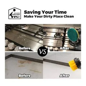 Holikme Juego de 25 accesorios de cepillos para taladro_5