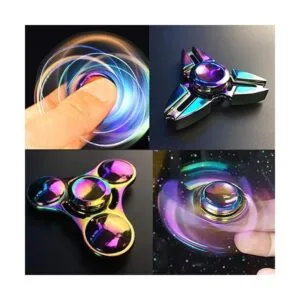 Juego de 3 juguetes giratorios de arco iris para la_5