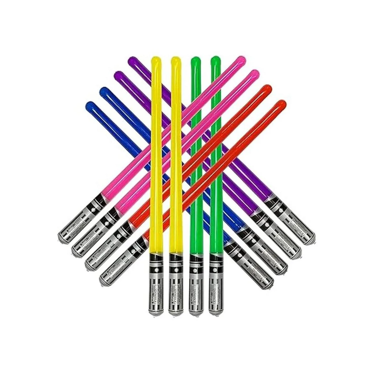 Inflable Army Paquete de 12 sables de luz inflables de_2