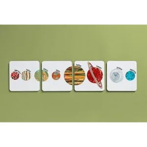 Cricut Posavasos en blanco con respaldo de corcho tinta