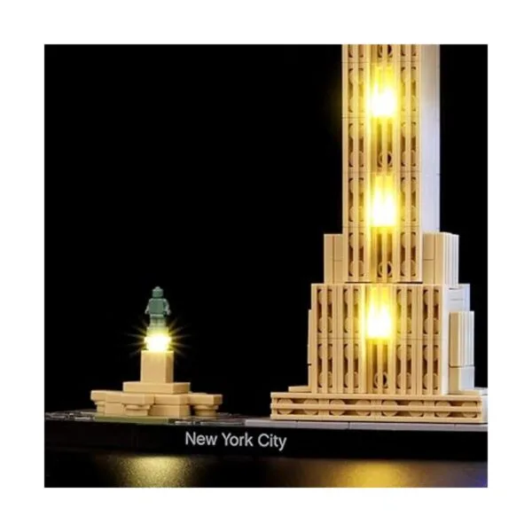 BRIKSMAX Kit de iluminación LED para arquitectura de la_6