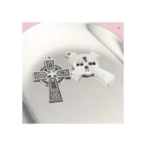 Dijes de cruz celta 20 piezas 10 de cada uno colgantes_4