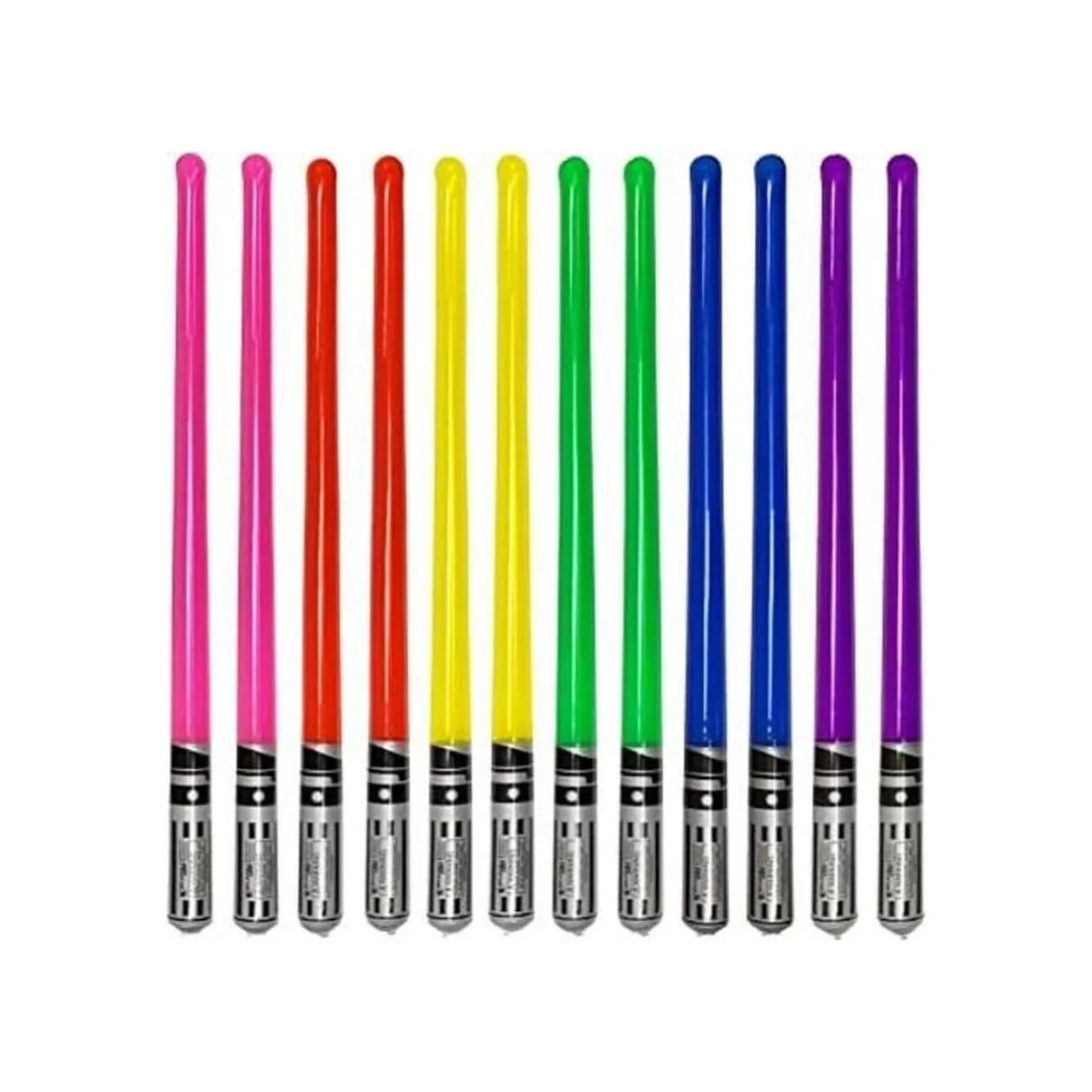 Inflable Army Paquete de 12 sables de luz inflables de_1