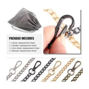 Swpeet Juego de 4 correas planas de repuesto para bolso