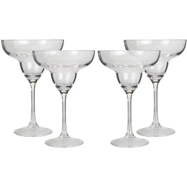 Lilys Home Unbreakable Acrylic Margarita Glasses Made of_1