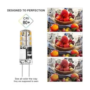 G4 bombillas LED G4 base bipin 1.5 W equivalente a 20 W_4