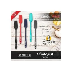 Espátula para tarro de silicona raspador de goma