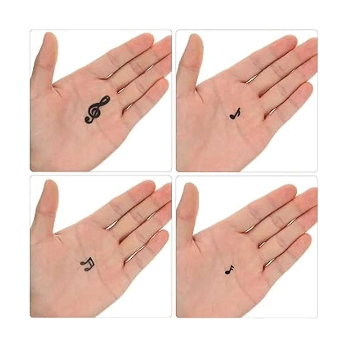 Confeti de música con notas musicales notas de confeti