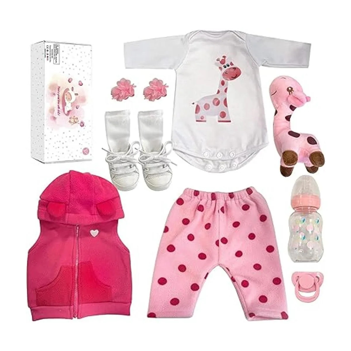 Kaydora Muñeca de bebé recién nacida de 16 in cuerpo_6