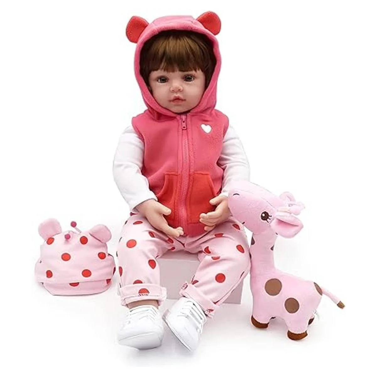 Kaydora Muñeca de bebé recién nacida de 16 in cuerpo_3