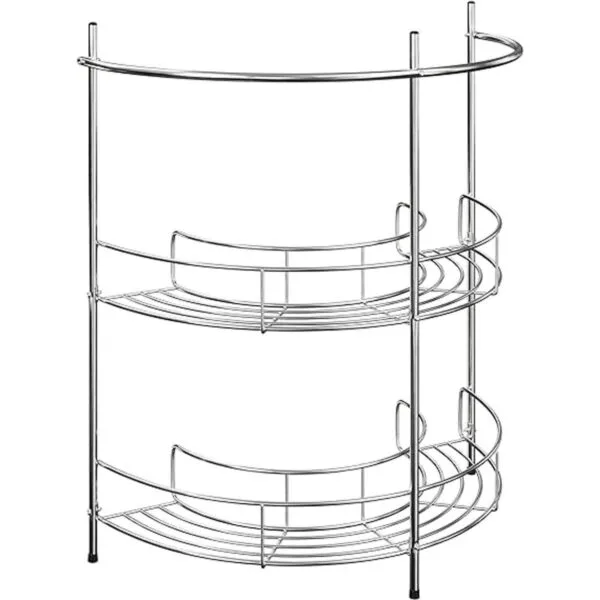 Lavish Home Organizador de fregadero con pedestal