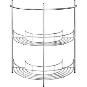 Lavish Home Organizador de fregadero con pedestal