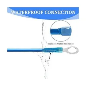 Qibaok Conectores de anillo termorretráctil 300 piezas_3