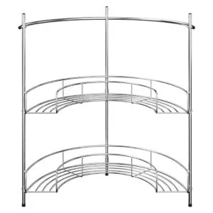 Lavish Home Organizador de fregadero con pedestal
