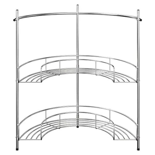 Lavish Home Organizador de fregadero con pedestal