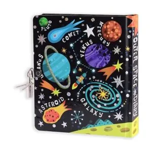 Mollybee Agenda para niños y niñas espacio exterior de_2