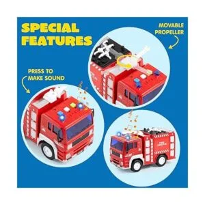 JOYIN Paquete de 4 juguetes de emergencia para vehículos_5