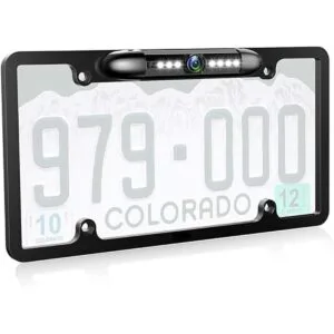 JPP Cámara HD de respaldo para matrícula cámara de visión_1