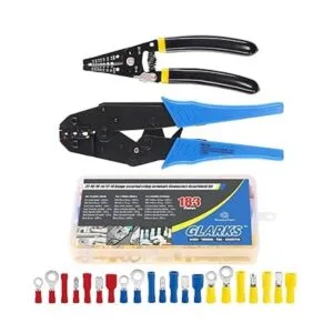 Glarks Alicates profesionales de trinquete autoajustables