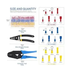 Glarks Alicates profesionales de trinquete autoajustables