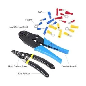 Glarks Alicates profesionales de trinquete autoajustables