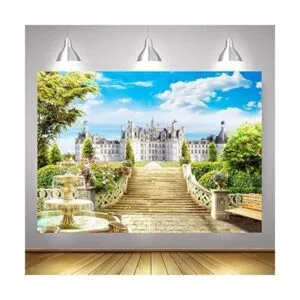 CapiSco telón de fondo de vinilo para escaleras de_2