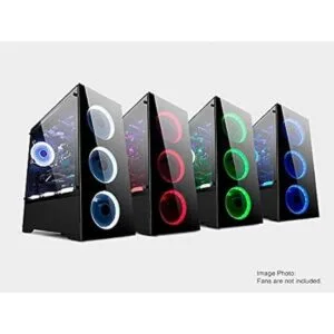 Bgears bVoguish PC para juegos con torre ATX de vidrio_2