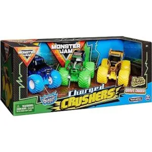 Monster Jam Paquete de 3 vehículos fundidos a escala_5