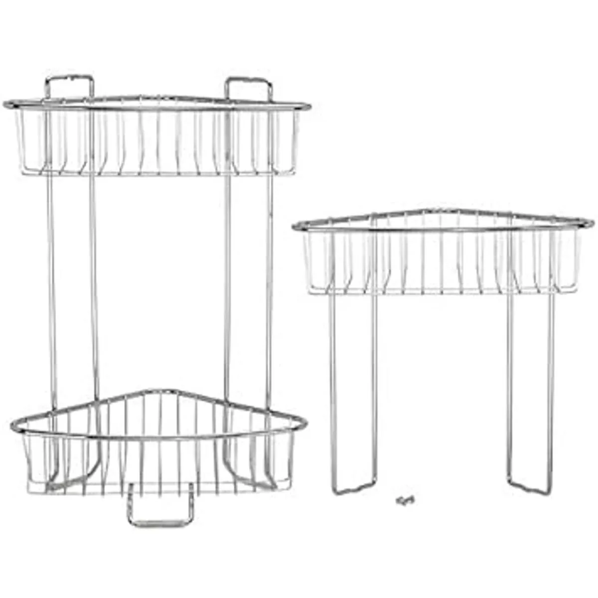 ToiletTree Products Carrito de ducha de acero inoxidable a