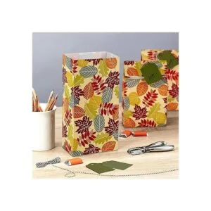 Hallmark Bolsas de regalo de fiesta de hojas de otoño y_2