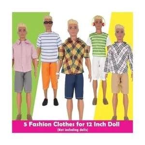 EuTengHao 30 piezas de ropa y accesorios para muñecas de_2