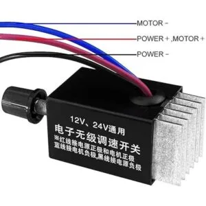 Controlador de velocidad de motor CC universal DC 12 V 24