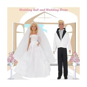 EuTengHao 30 piezas de ropa y accesorios para muñecas de_4