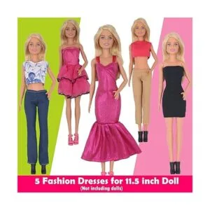 EuTengHao 30 piezas de ropa y accesorios para muñecas de_3